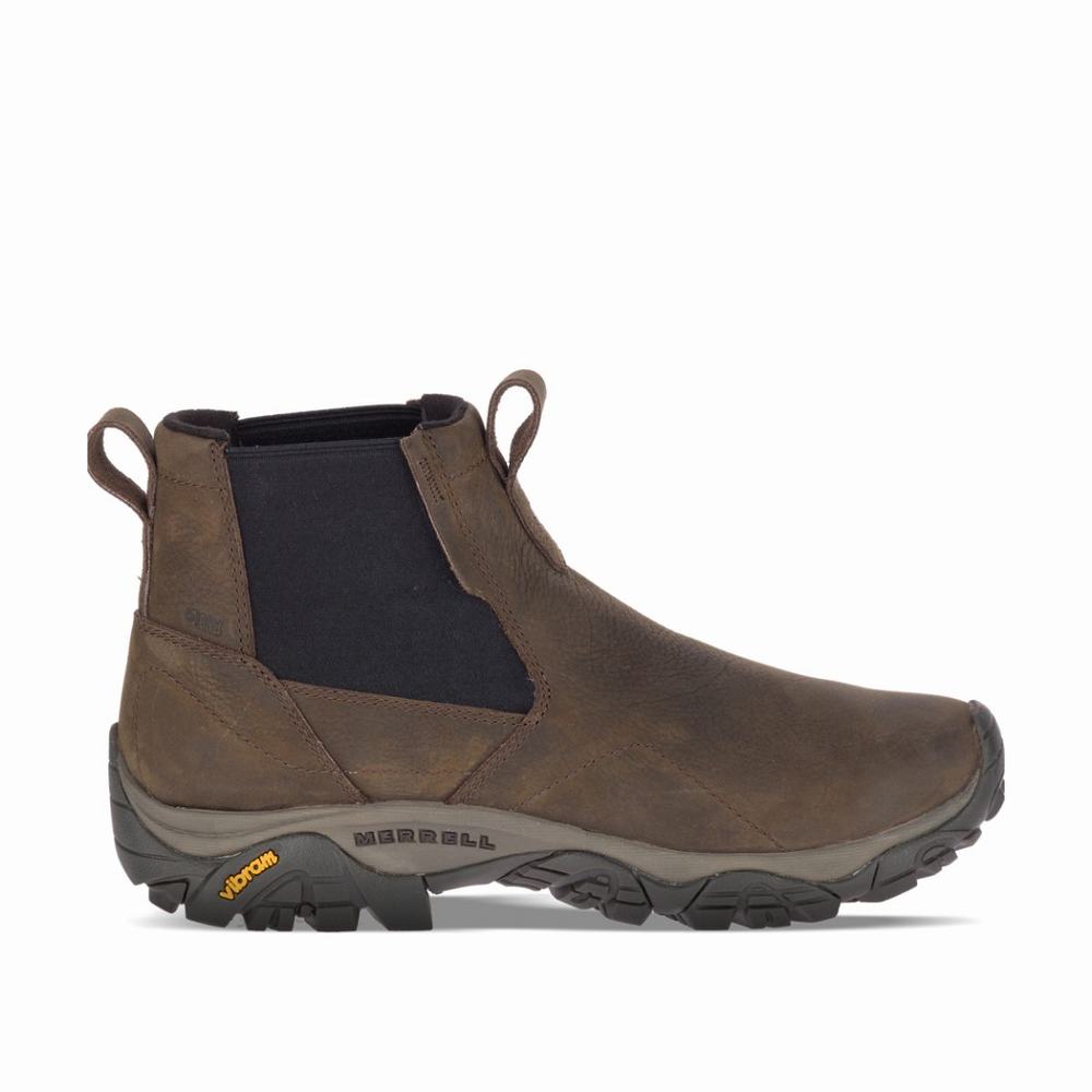 Merrell Moab Adventure Chelsea Waterproof Wide Width Kängor Herr Bruna (SE049758)